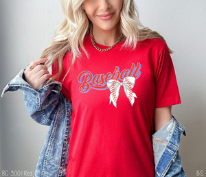 Baseball Coquette Bow #BS6662