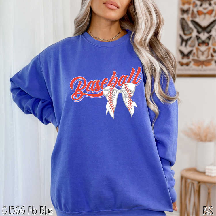 Baseball Coquette Bow #BS6662