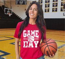 Load image into Gallery viewer, Basketball Game Day Distressed #BS8765 *PREORDER CLOSING SUNDAY 11/23 @ MIDNIGHT CST
