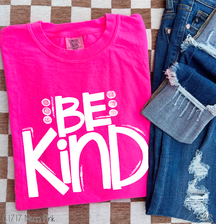 Be Kind One Color White #BS1818