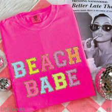 Load image into Gallery viewer, Beach Babe Chenille Letters #BS2860
