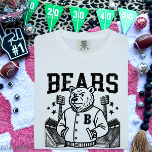 Bears Letterman Mascot #BS8441 *PREORDER CLOSING SUNDAY 8/31 @ MIDNIGHT CST