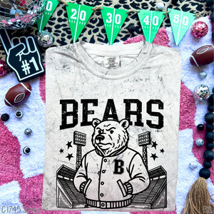 Bears Letterman Mascot #BS8441 *PREORDER CLOSING SUNDAY 8/31 @ MIDNIGHT CST