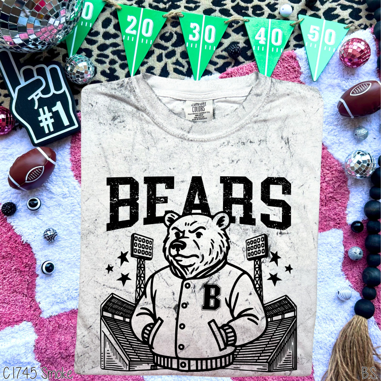 Bears Letterman Mascot #BS8441 *PREORDER CLOSING SUNDAY 8/31 @ MIDNIGHT CST