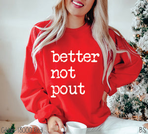 Better Not Pout #BS2322