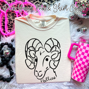 Billies Doodle Mascot Custom Order
