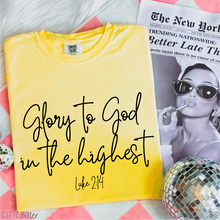 Load image into Gallery viewer, Black Glory To God Script #BS8208
