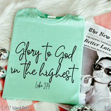 Load image into Gallery viewer, Black Glory To God Script #BS8208
