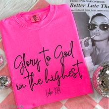 Load image into Gallery viewer, Black Glory To God Script #BS8208
