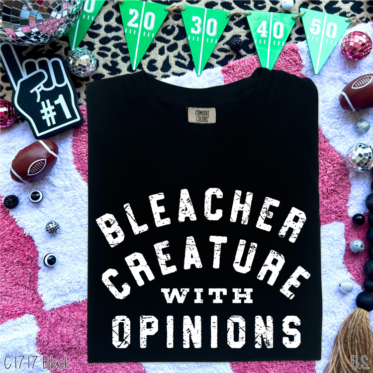 Bleacher Creature With Opinions #BS8431 *8/24 PRINTS ON ORDER AND EXTRAS POSTED FOR PURCHASE BEFORE ARRIVAL