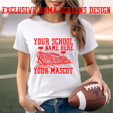 Load image into Gallery viewer, Exclusive Custom Stadium School Design Custom Order *Mockup Included
