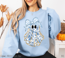 Load image into Gallery viewer, Blue Grand Millennial Coquette Ghost #BS8391 *8/17 PRINTS ON ORDER AND POSTED FOR PURCHASE BEFORE ARRIVAL
