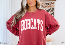 Load image into Gallery viewer, Bobcats Distressed Arch #BS8583 *10/5 PRINTS ON ORDER AND EXTRAS POSTED FOR PURCHASE BEFORE ARRIVAL
