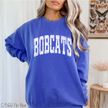 Load image into Gallery viewer, Bobcats Distressed Arch #BS8583 *10/5 PRINTS ON ORDER AND EXTRAS POSTED FOR PURCHASE BEFORE ARRIVAL
