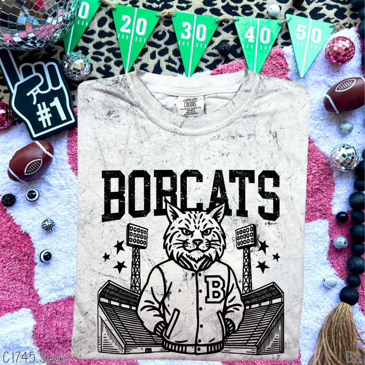 Bobcats Letterman Mascot #BS8453 *PREORDER CLOSING SUNDAY 8/31 @ MIDNIGHT CST