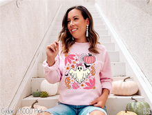 Load image into Gallery viewer, Boho Pink Ghost Pumpkin Collage #BS7305
