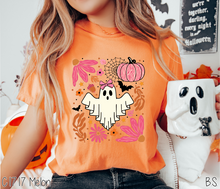 Load image into Gallery viewer, Boho Pink Ghost Pumpkin Collage #BS7305

