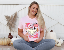 Load image into Gallery viewer, Boho Pink Ghost Pumpkin Collage #BS7305
