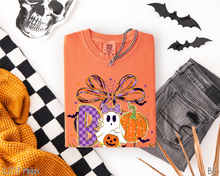 Load image into Gallery viewer, Boo Ghost Coquette #BS8390 *8/17 PRINTS ON ORDER AND POSTED FOR PURCHASE BEFORE ARRIVAL

