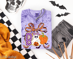 Boo Ghost Coquette #BS8390 *8/17 PRINTS ON ORDER AND POSTED FOR PURCHASE BEFORE ARRIVAL
