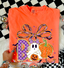 Load image into Gallery viewer, Boo Ghost Coquette #BS8390 *8/17 PRINTS ON ORDER AND POSTED FOR PURCHASE BEFORE ARRIVAL
