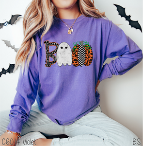 Boo Ghost Doodle Letters #BS7303