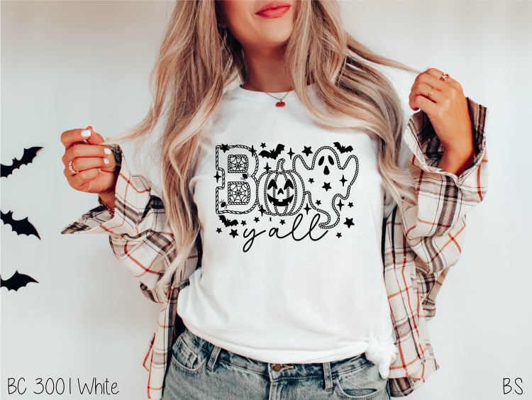 Boo Y'all Western One Color #BS5873