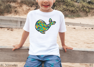 Boy Cute Summer Whale #BS5628