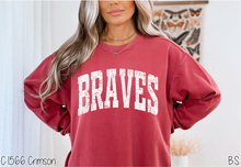 Load image into Gallery viewer, Braves Distressed Arch #BS8594 *10/5 PRINTS ON ORDER AND EXTRAS POSTED FOR PURCHASE BEFORE ARRIVAL
