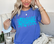 Load image into Gallery viewer, Bright Blue Checkered Mama #BS6690
