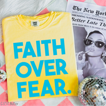 Load image into Gallery viewer, Bright Blue Faith Over Fear #BS8240
