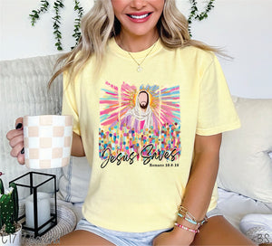 Bright Burst Jesus Saves #BS8042 *PREORDER CLOSING SUNDAY 4/20 @ MIDNIGHT CST