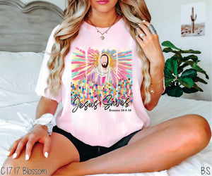 Bright Burst Jesus Saves #BS8042 *PREORDER CLOSING SUNDAY 4/20 @ MIDNIGHT CST