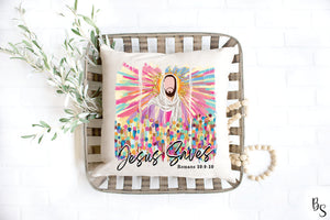 Bright Burst Jesus Saves #BS8042 *PREORDER CLOSING SUNDAY 4/20 @ MIDNIGHT CST