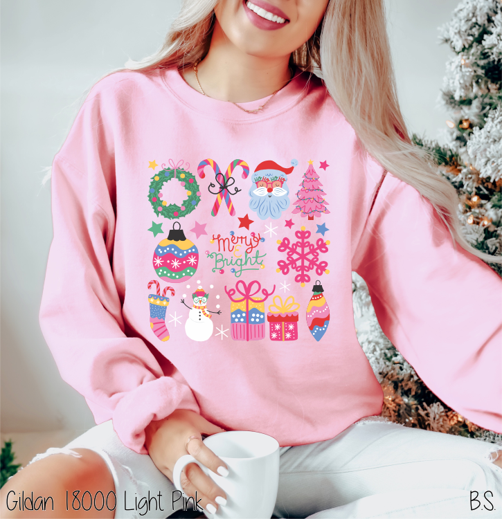 Exclusive Version Bright Christmas Collage #BS8674