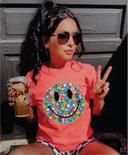 Load image into Gallery viewer, Bright Floral Smiley #BS8018
