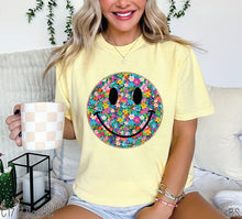 Load image into Gallery viewer, Bright Floral Smiley #BS8018
