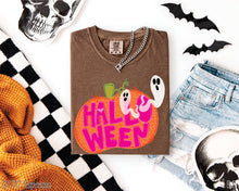 Load image into Gallery viewer, Bright Halloween Leopard Pumpkin #BS8368
