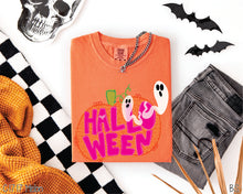 Load image into Gallery viewer, Bright Halloween Leopard Pumpkin #BS8368

