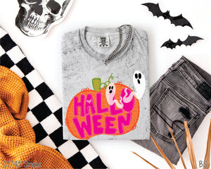 Bright Halloween Leopard Pumpkin #BS8368