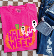 Load image into Gallery viewer, Bright Halloween Leopard Pumpkin #BS8368
