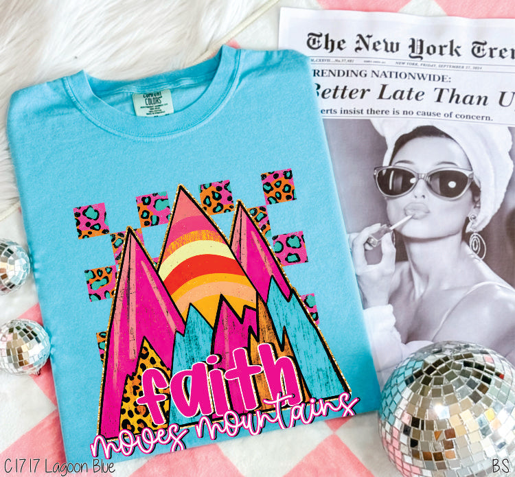 Bright Leopard Faith Moves Mountains #BS8174