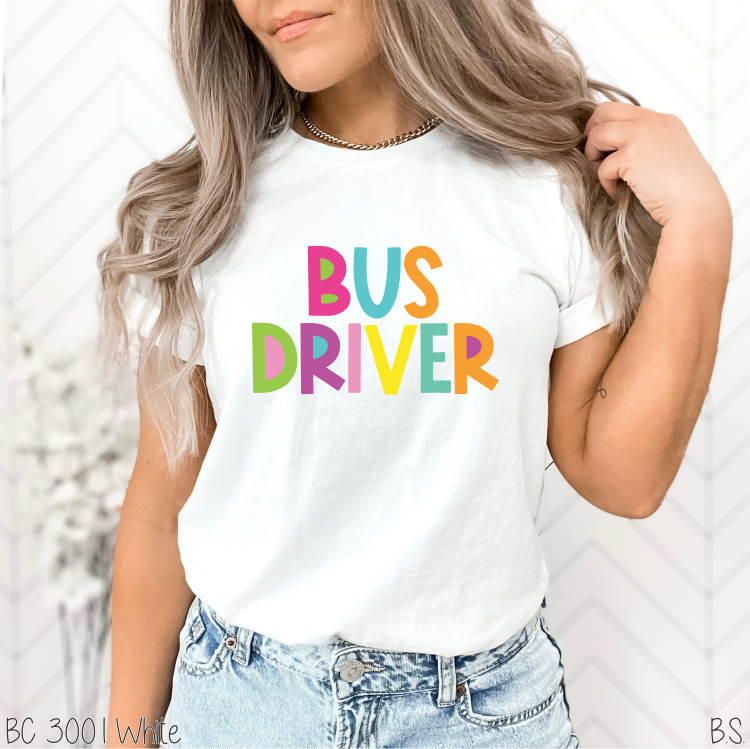 Bright Letters Bus Driver #BS5737