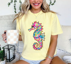 Bright Preppy Seahorse #BS8090 *PREORDER CLOSING SUNDAY 5/11 @ MIDNIGHT CST