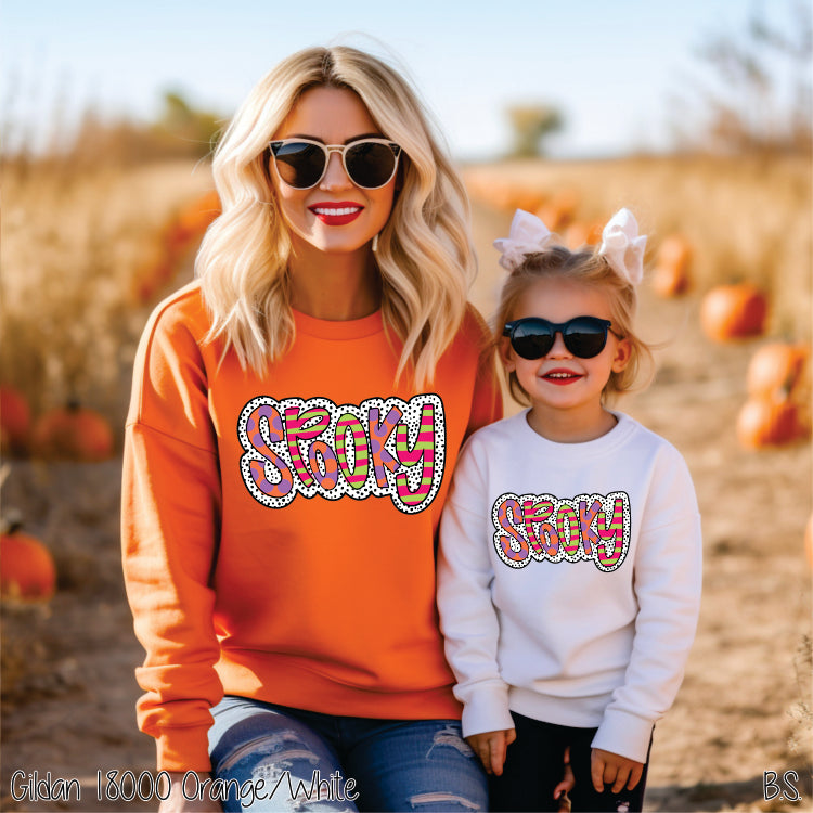 Bright Spooky Dalmatian Dots #BS7147