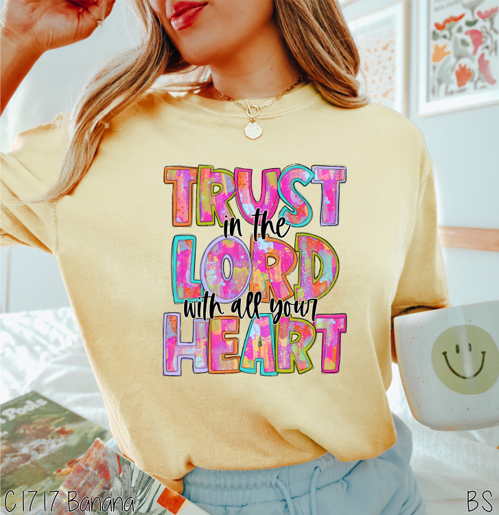 Bright Trust In The Lord With All Your Heart #BS5497