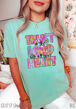 Load image into Gallery viewer, Bright Trust In The Lord With All Your Heart #BS5497
