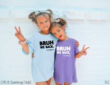 Load image into Gallery viewer, Exclusive Bruh We Back Students White Ink #BS7073
