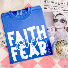 Load image into Gallery viewer, White Brushed Faith Over Fear #BS8184

