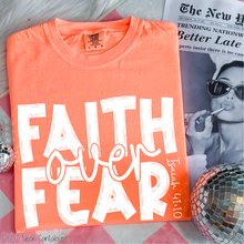 Load image into Gallery viewer, White Brushed Faith Over Fear #BS8184
